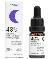 Ypsilon 4000mg 40% Premium Hemp Extract Cbd Oil Drops Super Strong 10ml
